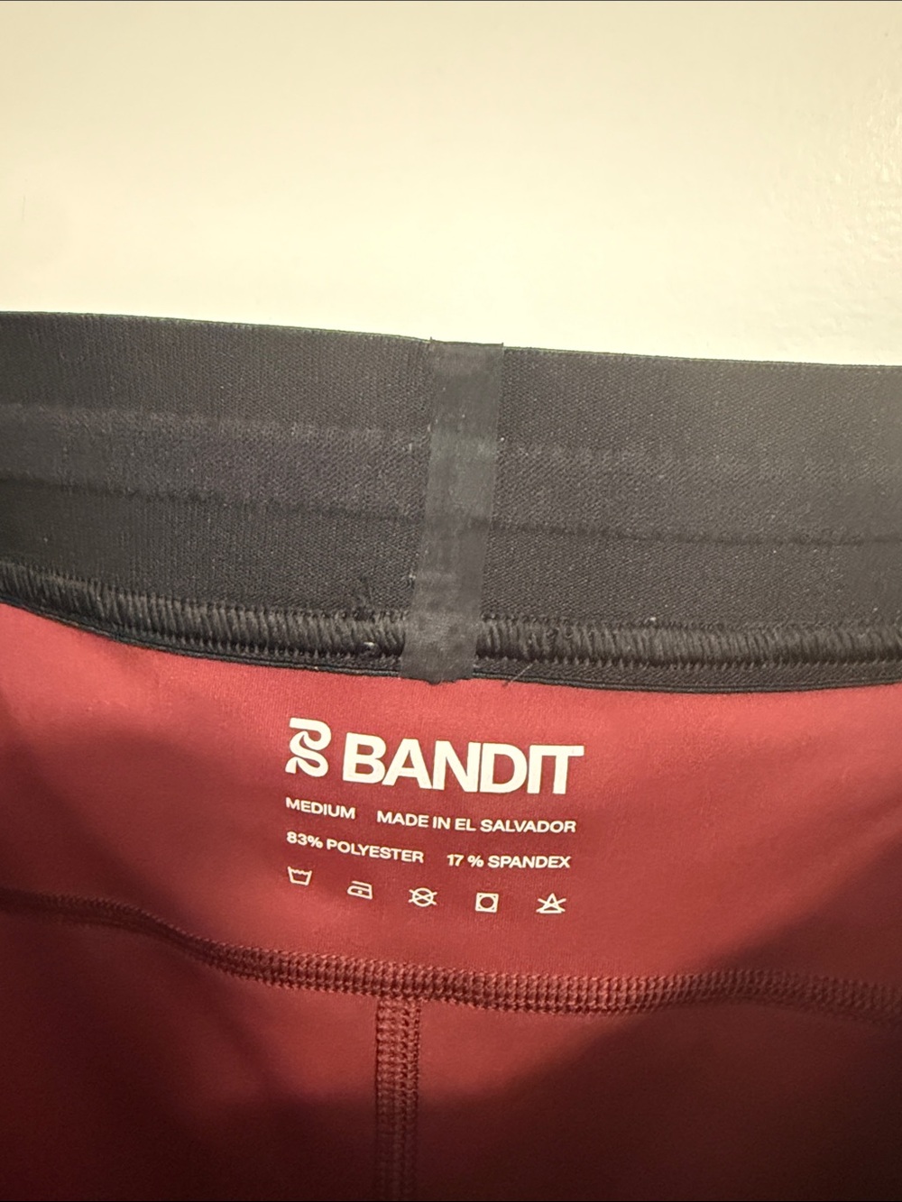 Bandit Women's Burgundy 7 in. Shorts - Picture 3 of 3